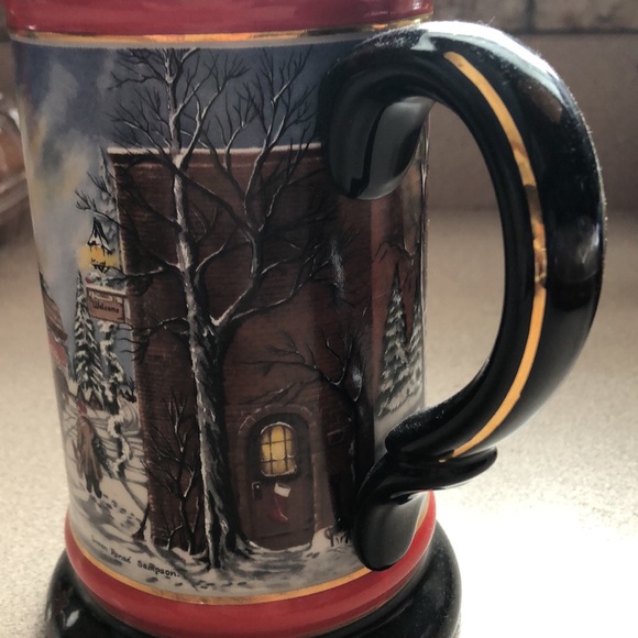 Budweiser Christmas 1992 stein - Picture 4 of 9
